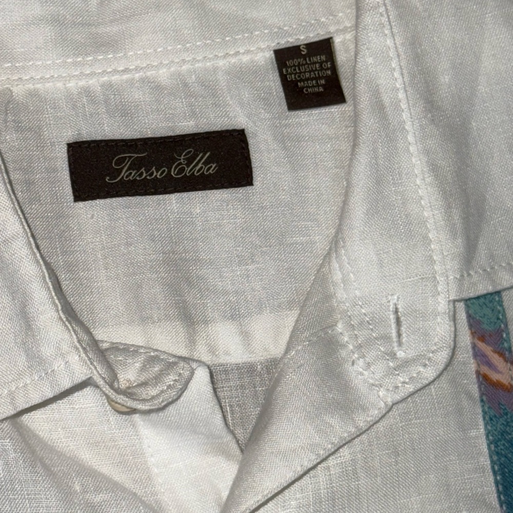 Men's Linen Shirt - Picture 3 of 3